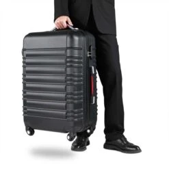 Monzana Kofferset - 4 Stuks S M L XL Met Wielen Cijferslot - Zwart 18 Monzana Kofferset - 4 Stuks S M L XL Met Wielen Cijferslot - Zwart -Reisbagage Winkel 1200x1200 1236