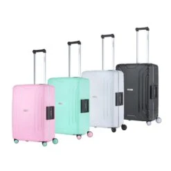 CarryOn Steward Kofferset - 2-delige TSA Trolleyset Met Kliksloten - Dubbele Wielen - Zwart -Reisbagage Winkel 1200x1200 1249