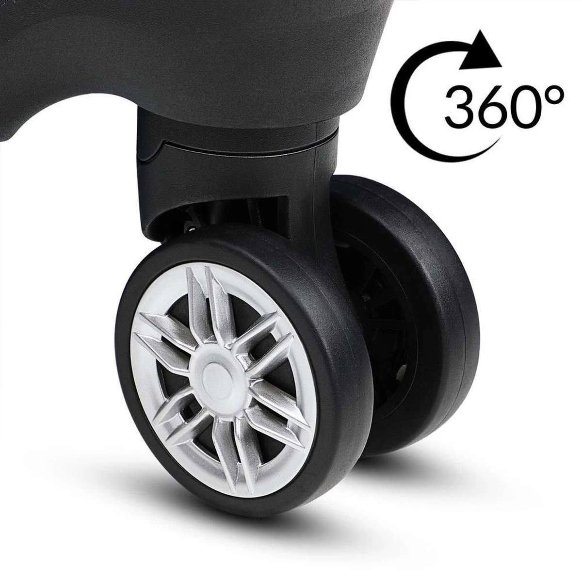 Monazana – Kofferset Exopack - 3-delig –TSA Slot – Wielen - Champagne 8 Monazana – Kofferset Exopack - 3-delig –TSA Slot – Wielen - Champagne - Afbeelding 6