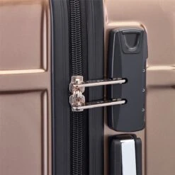 Tesla - Kofferset - 3-delig - 4 Wielen - Cijferslot - Goud -Reisbagage Winkel 1200x1200 1295