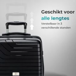 Legage Kofferset - Kofferset 3-Delig - Inclusief TSA Sloten - 1 Handbagage Koffer - Trolley - Zwart -Reisbagage Winkel 1200x1200 1371