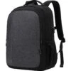 Laptop Rugzak - Laptoptas 15,6 Inch - Schooltas Met Laptopvak - Met USB Aansluiting - 23L - Antraciet