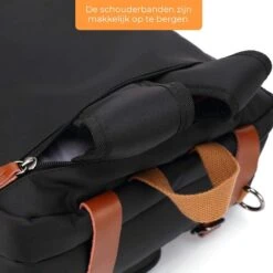 Laptoptas 2 In 1 Laptop Rugtas Schoudertas Voor 15.6 Inch Laptop – Zwart 21 Laptoptas 2 In 1 Laptop Rugtas Schoudertas Voor 15.6 Inch Laptop – Zwart -Reisbagage Winkel 1200x1200 1483