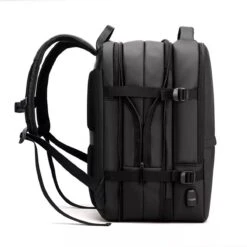 Merkloos Zakelijke Multifunctionele Rugzak/Schouder - Uitbreidbaar- Extra Ruimte -17 Inch Laptop Vak - USB Poort - Voor Werk,School,Reizen - Waterdichte Tas Voor Heren/Dames - Backpack - Zwart -Reisbagage Winkel 1200x1200 1546