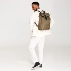 Bold Banana - Laptoprugzak Roll Top - Green Knight -Reisbagage Winkel 1200x1200 1552