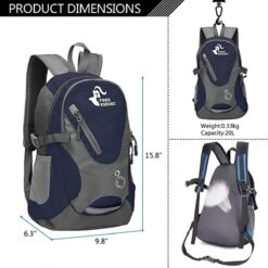 Free Knight Klein Dagrugzak, 20 L, Marineblauw ,waterdichte ,lichtgewicht 11 Free Knight Klein Dagrugzak, 20 L, Marineblauw ,waterdichte ,lichtgewicht -Reisbagage Winkel 1200x1200 1624