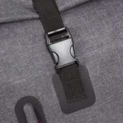 New Rebels® Vepo - Rugtas - Grijs/Rood - Waterbestendig - 15.6151413121087 - 33x15x65cm - Rugzak / Backpack -Reisbagage Winkel 1200x1200 1692