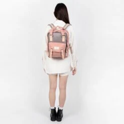 Doughnut Rugtas / Rugzak / Laptoptas / Schooltas - Macaroon - 14 Inch - 16 Liter - Paars -Reisbagage Winkel 1200x1200 1778