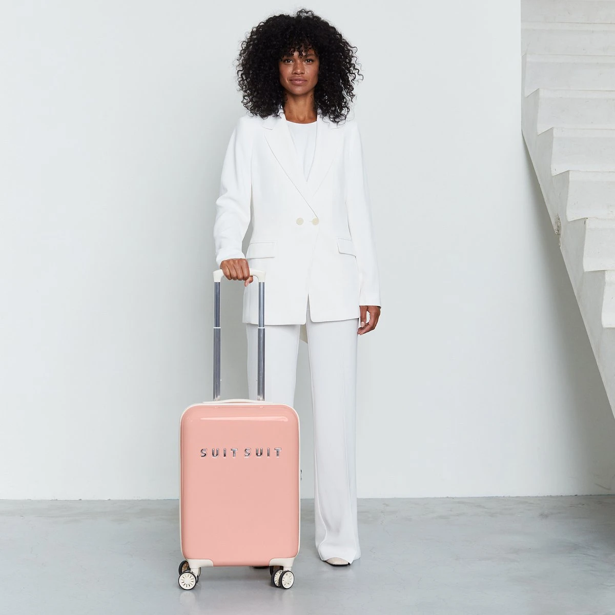 SUITSUIT - Fabulous Fifties - Papaya Peach - Handbagage (55 Cm) 4 SUITSUIT - Fabulous Fifties - Papaya Peach - Handbagage (55 Cm) - Afbeelding 2