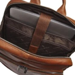 Castelijn & Beerens - Firenze Laptoprugzak 15,6 + Tablet RFID | Lichtbruin - -Reisbagage Winkel 1200x1200 1908