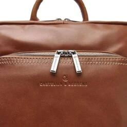 Castelijn & Beerens - Firenze Laptoprugzak 15,6 + Tablet RFID | Lichtbruin - -Reisbagage Winkel 1200x1200 1915