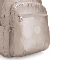 Kipling SEOUL Rugzak, 27 Liter, 15 Inch Laptopvak - Metallic Glow -Reisbagage Winkel 1200x1200 2018