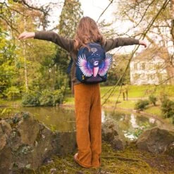 Stones And Bones Laurel 2.0 - Wings Meisjes Rugzak - Indigo -Reisbagage Winkel 1200x1200 2117