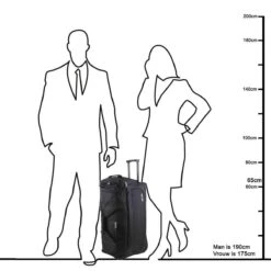 Enrico Benetti Orlando 35303 M Reistas / Sporttas Met Wielen 68 Liter - Blauw -Reisbagage Winkel 1200x1200 2282