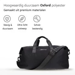 ONYX® Reistas 25L - Lichtgewicht Weekendtas - Sporttas - Waterafstotend En Duurzaam - Zwart -Reisbagage Winkel 1200x1200 2295