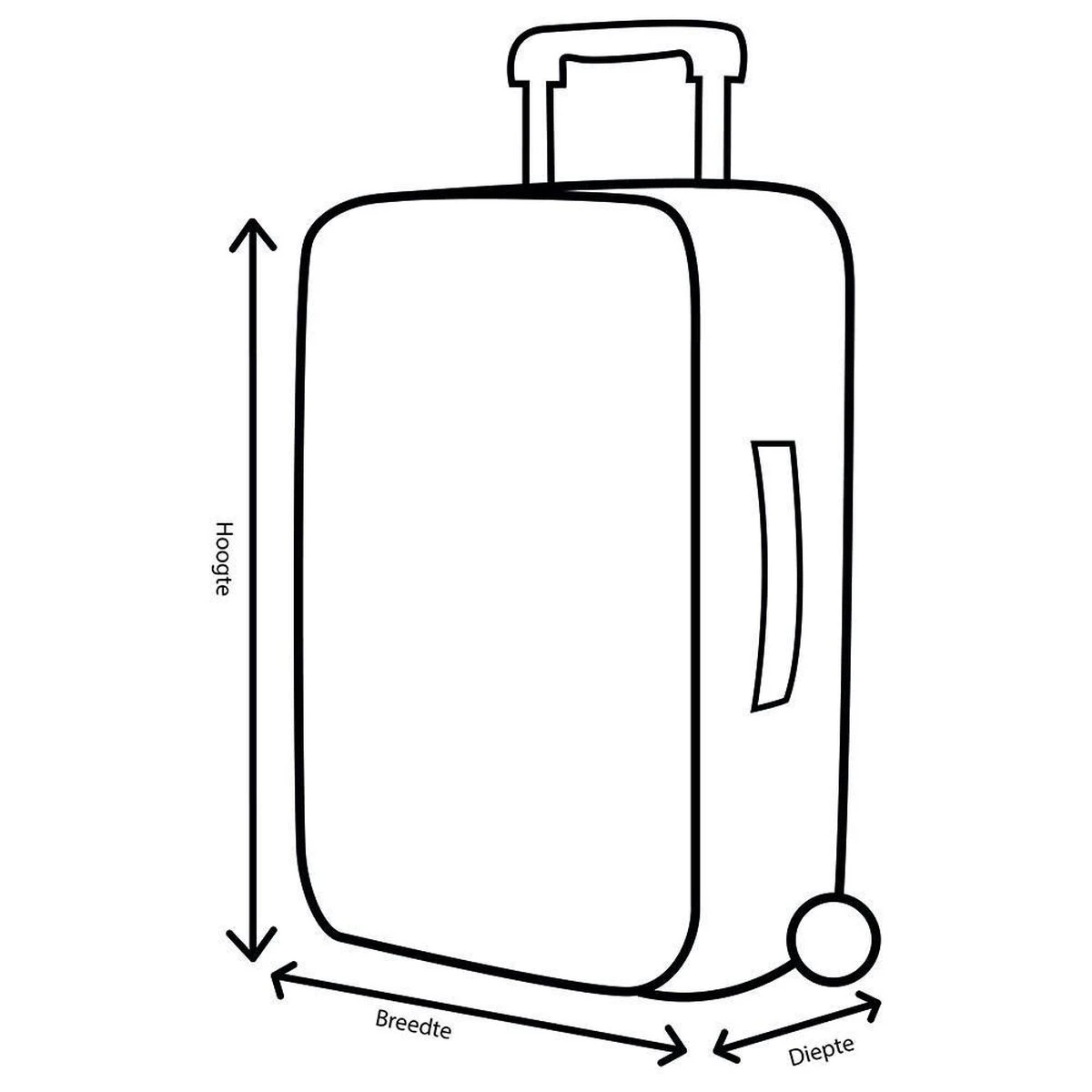Enrico Benetti Orlando 35305 L Reistas / Sporttas Met Wielen / Wieltas 81 Liter - Zwart 17 Enrico Benetti Orlando 35305 L Reistas / Sporttas Met Wielen / Wieltas 81 Liter - Zwart - Afbeelding 15