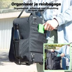 CabinMax Narvik Wieltas - Ryanair Reistas Op Wielen - Handbagage 20L - 40x20x25cm - Zwart 14 CabinMax Narvik Wieltas - Ryanair Reistas Op Wielen - Handbagage 20L - 40x20x25cm - Zwart -Reisbagage Winkel 1200x1200 2346