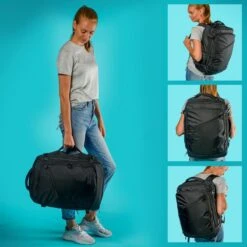 TRVLMORE Reistas - Rugzak - Handbagage Weekendtas - Backpack - Waterafstotend - 40L - Zwart 21 TRVLMORE Reistas - Rugzak - Handbagage Weekendtas - Backpack - Waterafstotend - 40L - Zwart -Reisbagage Winkel 1200x1200 2390