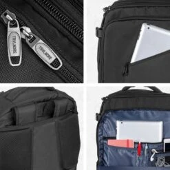 TRVLMORE Reistas - Rugzak - Handbagage Weekendtas - Backpack - Waterafstotend - 40L - Zwart 25 TRVLMORE Reistas - Rugzak - Handbagage Weekendtas - Backpack - Waterafstotend - 40L - Zwart -Reisbagage Winkel 1200x1200 2394