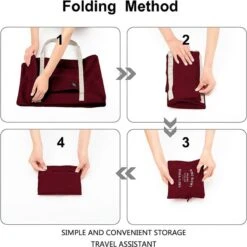 Merkloos Duffelbag - Reistas - Sporttas - Opvouwbare Reistas - Weekendtas - Strandtas - Lichtblauw -Reisbagage Winkel 1200x1200 2403