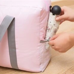 Merkloos TDR-Draagbare Opvouwbare Opbergtas -Handbagage Reistas-Weekendtas- Roze -Reisbagage Winkel 1200x1200 2427