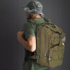 Tactical Backpack 30 L | Tactische Rugzak | Sport - School - Werk | Marine Groen - Backpack US Assault Molle Large - Rugzak -Marine Groen - 30 L -Reisbagage Winkel 1200x1200 2576