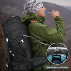 Merkloos Hiking Backpack 50L, Men Women Waterproof Trekking Backpack Travel Backpack Outdoor Hiking Backpack With Rain Cover, Backpacker Backpack For Hiking, Mountaineering, Camping, Travel Sports -Reisbagage Winkel 1200x1200 2595