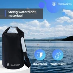 Trendwares - Drybag – Strandtas - Waterdichte Tas – Droogtas – Rugtas - Survival Outdoor Tas – 20 Liter - Zwart 14 Trendwares - Drybag – Strandtas - Waterdichte Tas – Droogtas – Rugtas - Survival Outdoor Tas – 20 Liter - Zwart -Reisbagage Winkel 1200x1200 2598