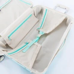 Decent Star Maxx Handbagage Koffer - 55 Cm - TSA Slot - Pastel Groen -Reisbagage Winkel 1200x1200 31