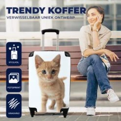 MuchoWow® Koffer - Kat - Rood - Kitten - Meisjes - Kinderen - Jongens - Kindje - Past Binnen 55x40x20 Cm En 55x35x25 Cm - Handbagage - Trolley - Fotokoffer - Cabin Size - Print 14 MuchoWow® Koffer - Kat - Rood - Kitten - Meisjes - Kinderen - Jongens - Kindje - Past Binnen 55x40x20 Cm En 55x35x25 Cm - Handbagage - Trolley - Fotokoffer - Cabin Size - Print -Reisbagage Winkel 1200x1200 316
