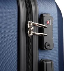 Swiss - Lausanne - Handbagage Koffer - 4 Wielen - TSA-Cijferslot - Blauw -Reisbagage Winkel 1200x1200 379