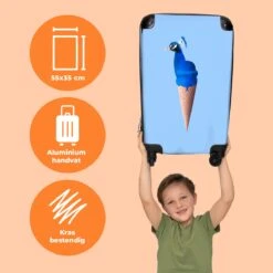 NoBoringSuitcases.com® Koffer - Reiskoffer Met Wielen - Pauw - IJshoorntjes - Blauw - IJs - Vogel - Handbagage Trolley - Past Binnen 55x40x20 Cm En 55x35x25 Cm - Fotokoffer 14 NoBoringSuitcases.com® Koffer - Reiskoffer Met Wielen - Pauw - IJshoorntjes - Blauw - IJs - Vogel - Handbagage Trolley - Past Binnen 55x40x20 Cm En 55x35x25 Cm - Fotokoffer -Reisbagage Winkel 1200x1200 634
