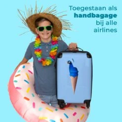 NoBoringSuitcases.com® Koffer - Reiskoffer Met Wielen - Pauw - IJshoorntjes - Blauw - IJs - Vogel - Handbagage Trolley - Past Binnen 55x40x20 Cm En 55x35x25 Cm - Fotokoffer 16 NoBoringSuitcases.com® Koffer - Reiskoffer Met Wielen - Pauw - IJshoorntjes - Blauw - IJs - Vogel - Handbagage Trolley - Past Binnen 55x40x20 Cm En 55x35x25 Cm - Fotokoffer -Reisbagage Winkel 1200x1200 636