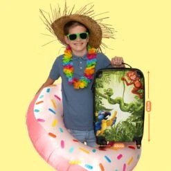 NoBoringSuitcases.com® Koffer Groot - Jungle - Dieren - Groen - Kinderen - Trolley Koffer Met TSA-slot - Met Wielen - 90 Liter - Reiskoffer - 66 Cm 15 NoBoringSuitcases.com® Koffer Groot - Jungle - Dieren - Groen - Kinderen - Trolley Koffer Met TSA-slot - Met Wielen - 90 Liter - Reiskoffer - 66 Cm -Reisbagage Winkel 1200x1200 789