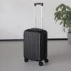 Handbagage Koffer 55cm Zwart 4 Wielen Trolley Met Pin Slot -Reisbagage Winkel 1200x1200 83