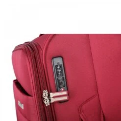 Decent D-Upright Medium Koffer - 66 Cm Expandable - TSA Slot - Bordeaux Rood -Reisbagage Winkel 1200x1200 835