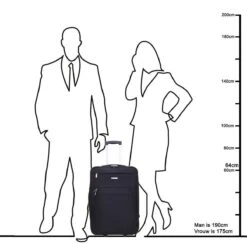 Decent Basic-Line Medium Trolley 63 Cm - Donkerblauw -Reisbagage Winkel 1200x1200 941