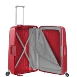 Samsonite Reiskoffer - S'CURE SPINNER 69/25 (Medium) Rood -Reisbagage Winkel 1200x1200 945