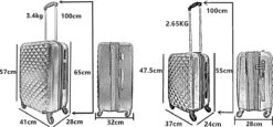 SB Travelbags Kofferset - 2 Delige 'Expandable' Koffer - Blauw - 65cm/55cm -Reisbagage Winkel 1200x561 1