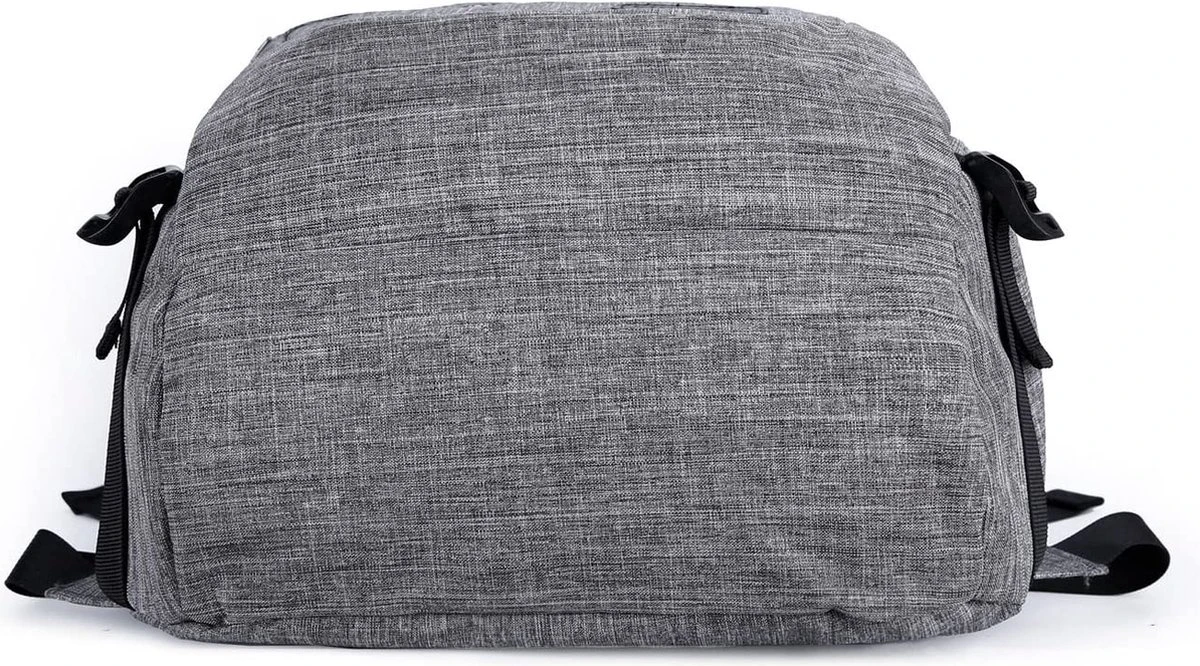 IGOODS - USB Computer Rugtas Met Lader - Waterdicht - Met Sleutelcode - 15,6 Inch - Grijs 8 IGOODS - USB Computer Rugtas Met Lader - Waterdicht - Met Sleutelcode - 15,6 Inch - Grijs - Afbeelding 6