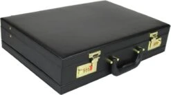 Attachékoffer Zwart - Kunstleer - Documentenkoffer - Attache Koffer Cijferslot - Laptopkoffer - Kantoor Koffer -Reisbagage Winkel 1200x669