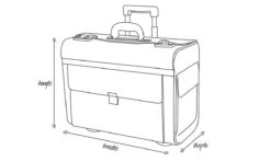 Lightpak The Flight - Attachékoffer - Zwart -Reisbagage Winkel 1200x715 4