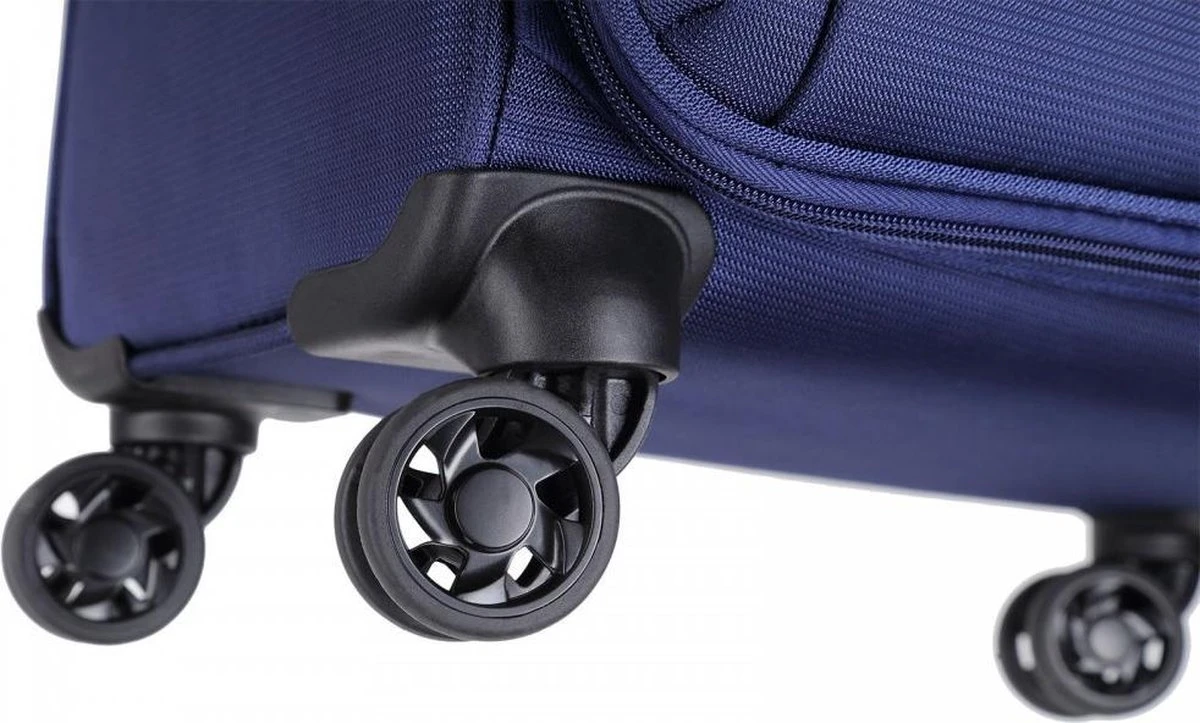 Decent D-Upright Medium Koffer - 66 Cm Expandable - TSA Slot - Donkerblauw 10 Decent D-Upright Medium Koffer - 66 Cm Expandable - TSA Slot - Donkerblauw - Afbeelding 8