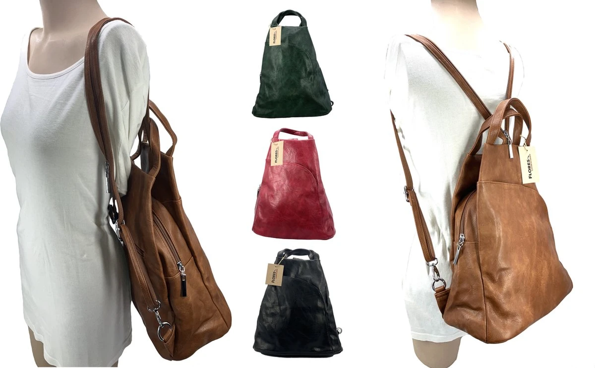 'The Triangle Bag' Cognac 8 'The Triangle Bag' Cognac - Afbeelding 6