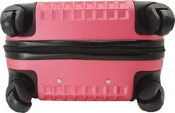 SB Travelbags Handbagage Koffer 55cm 4 Wielen Trolley - Roze -Reisbagage Winkel 1200x773