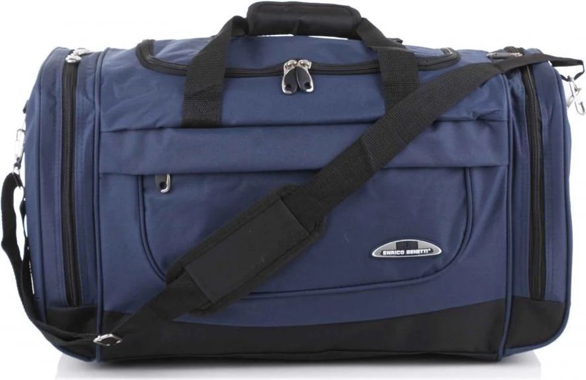 Enrico Benetti Orlando 35300 S Reistas / Sporttas 41 Liter - Navy Blauw 17 Enrico Benetti Orlando 35300 S Reistas / Sporttas 41 Liter - Navy Blauw - Afbeelding 15