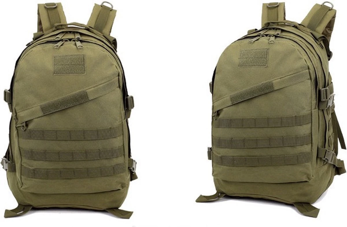 Leger Rugzak Groen- Waterdichte Camouflage Rugzak - Outdoor - Kamperen - Backpack 3 Leger Rugzak Groen- Waterdichte Camouflage Rugzak - Outdoor - Kamperen - Backpack