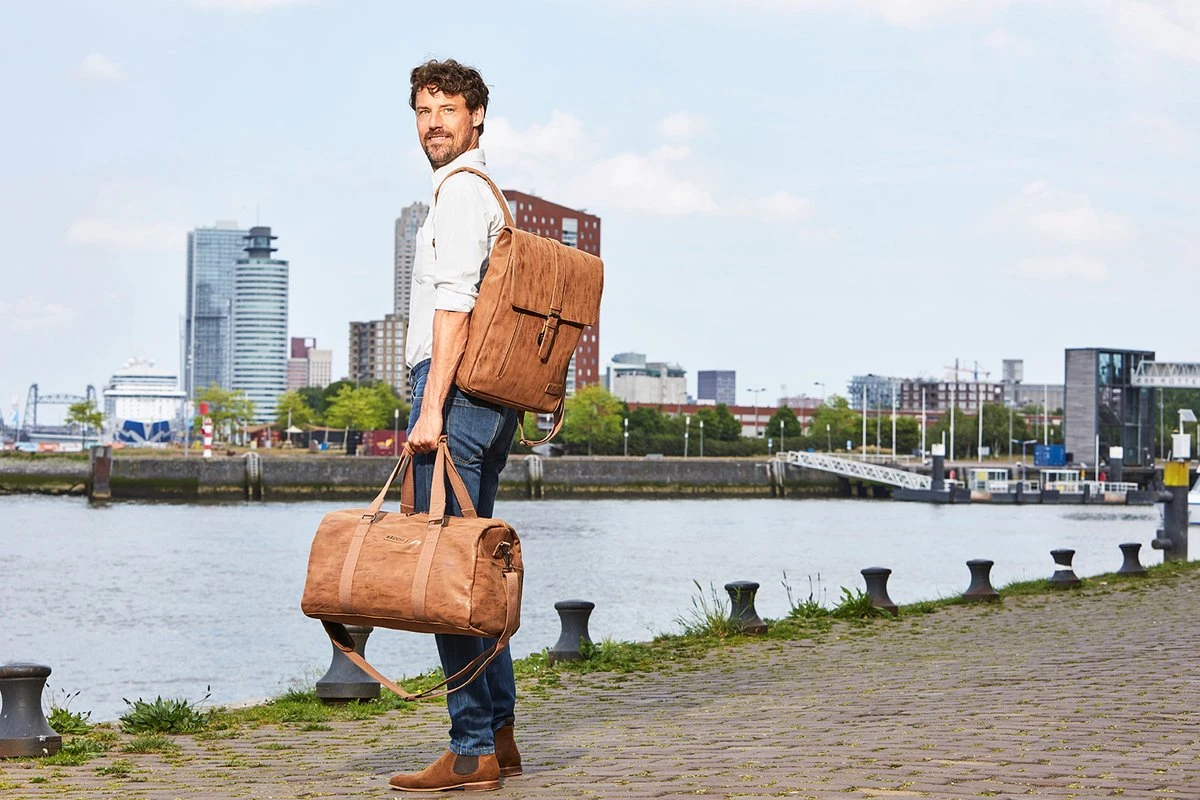 Enrico Benetti Rotterdam Sporttas / Reistas - 66601 - Camel 7 Enrico Benetti Rotterdam Sporttas / Reistas - 66601 - Camel - Afbeelding 5