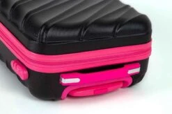 Decent Lumi Fix Handbagage Koffer - 55 Cm - Black/Pink -Reisbagage Winkel 1200x800 28