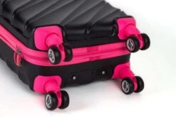 Decent Lumi Fix Handbagage Koffer - 55 Cm - Black/Pink -Reisbagage Winkel 1200x800 29